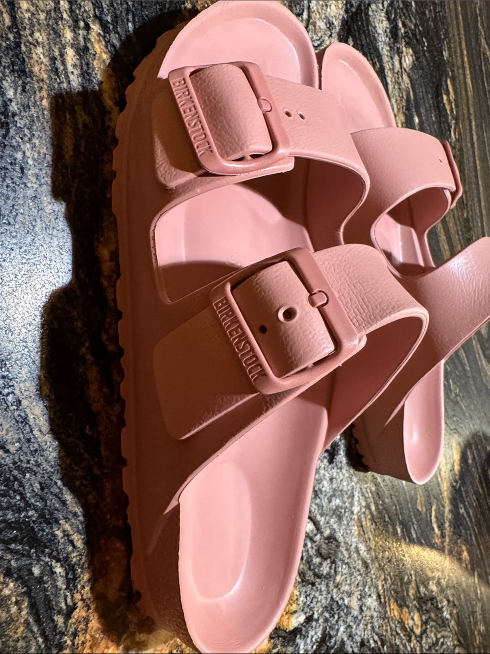 Birkenstock Arizona EVA Sandals in Dusty Rose